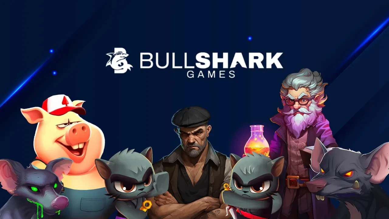 bullshark games logo