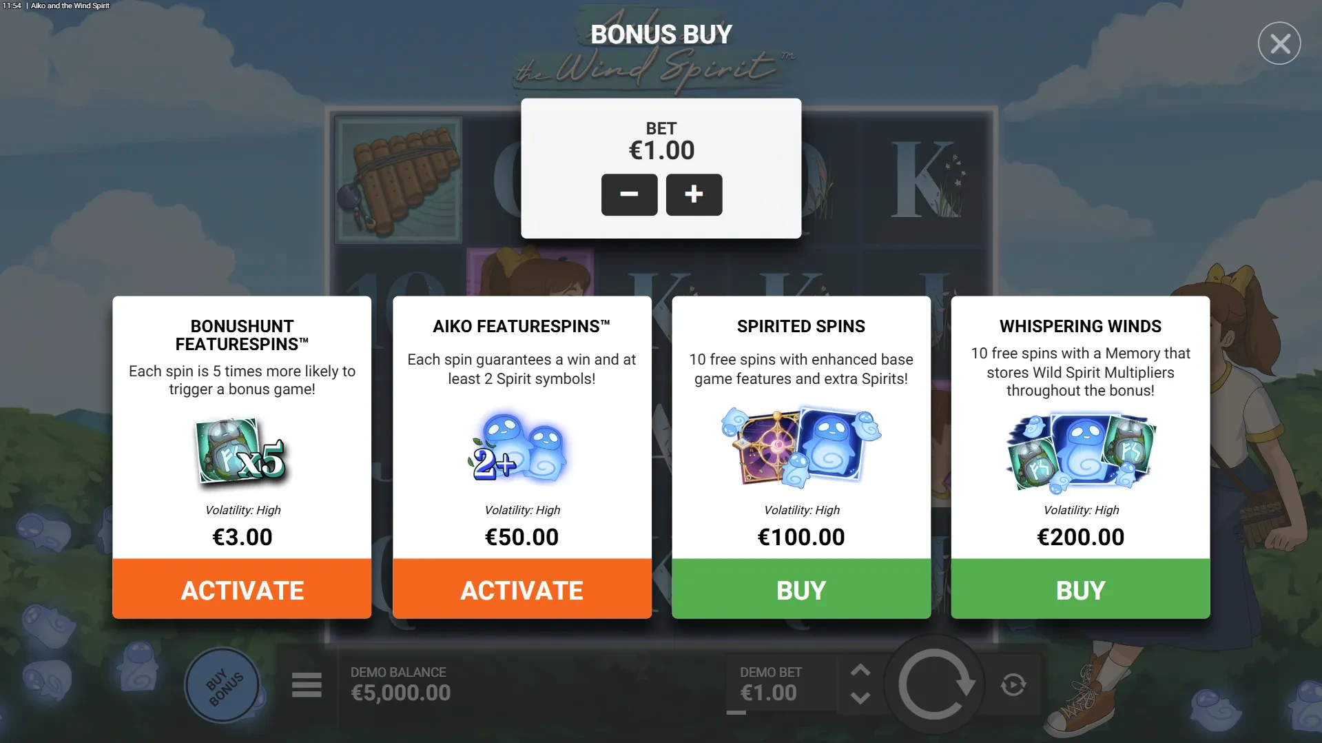 bonus buy