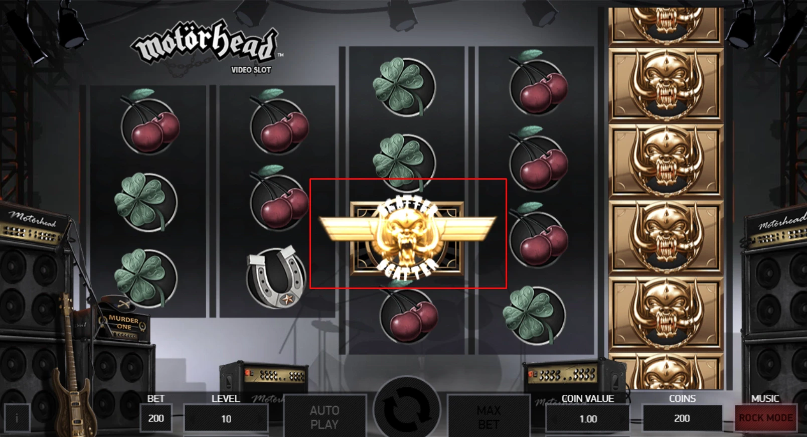 Motorhead Scatter Symbol