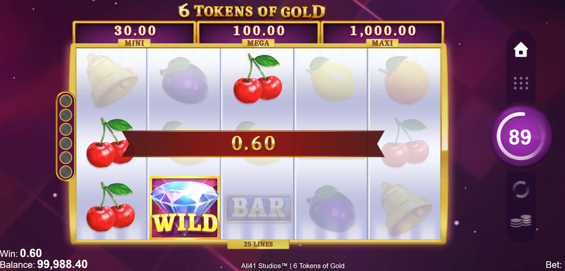 6 Tokens of Gold Game Mechanics