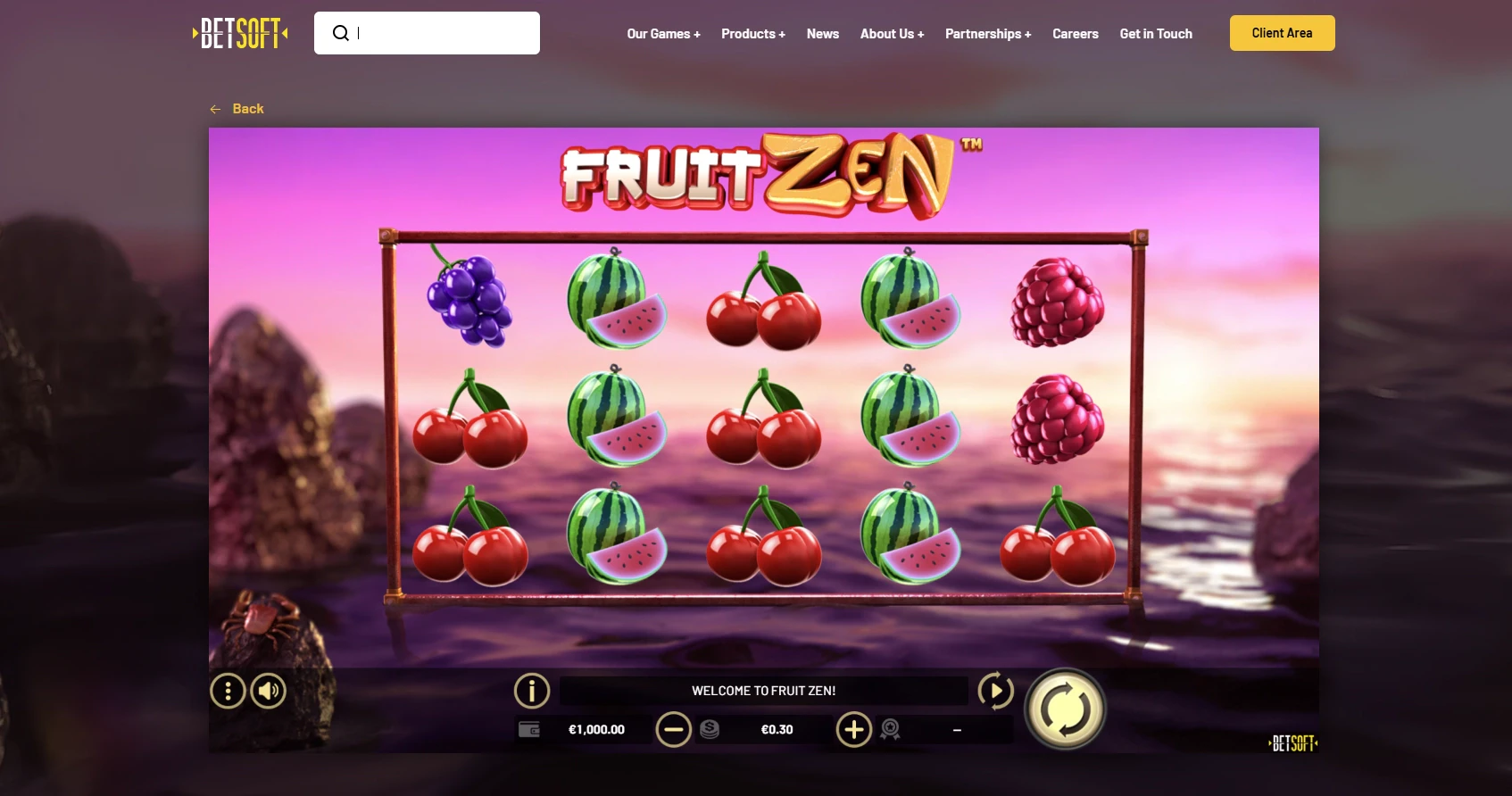Fruit Zen by Betsoft