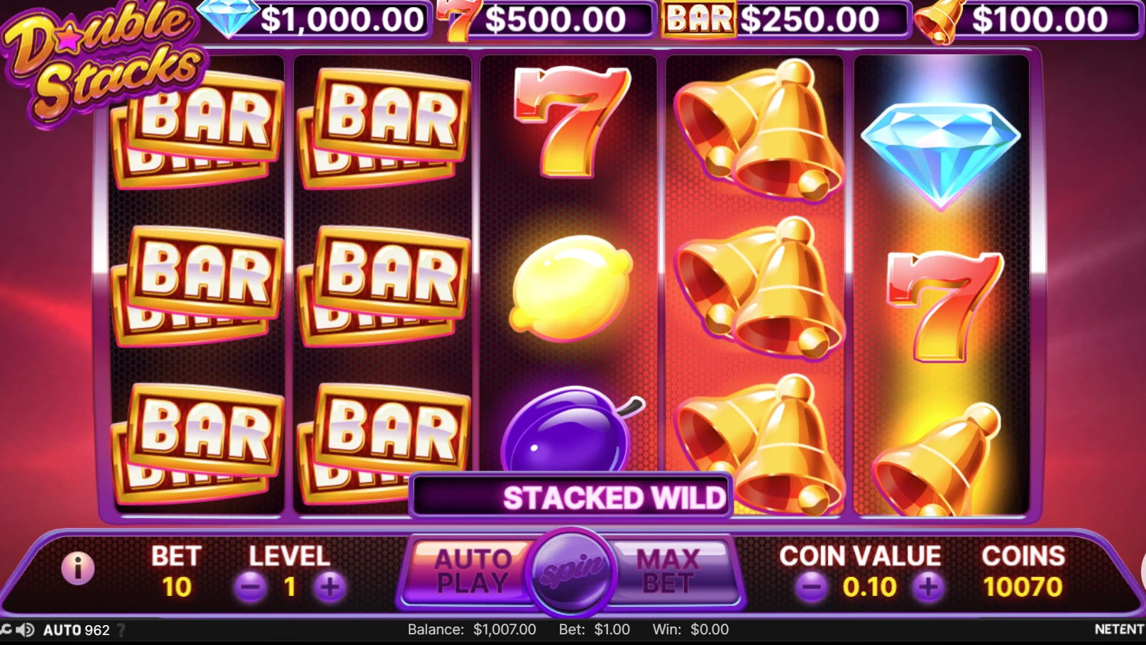 Double Stacks Feature Symbols