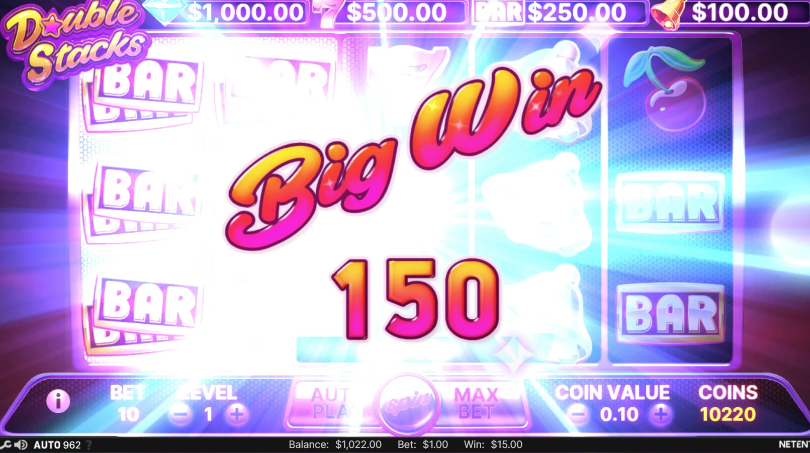 Double Stacks Big Win
