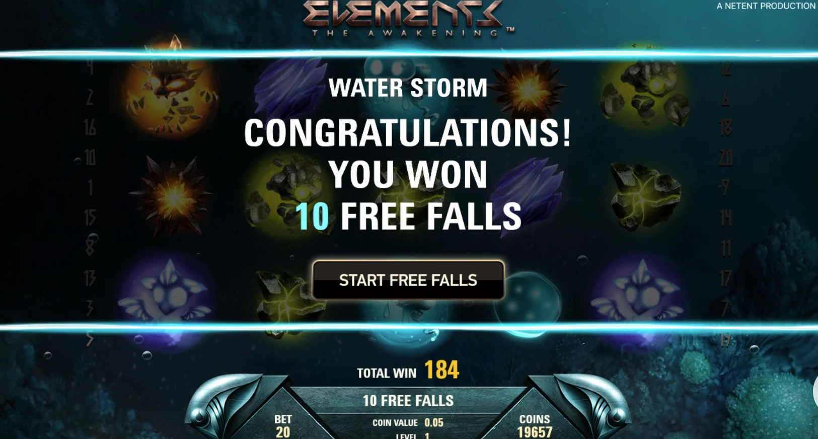 Elements: The Awakening Bonus Round