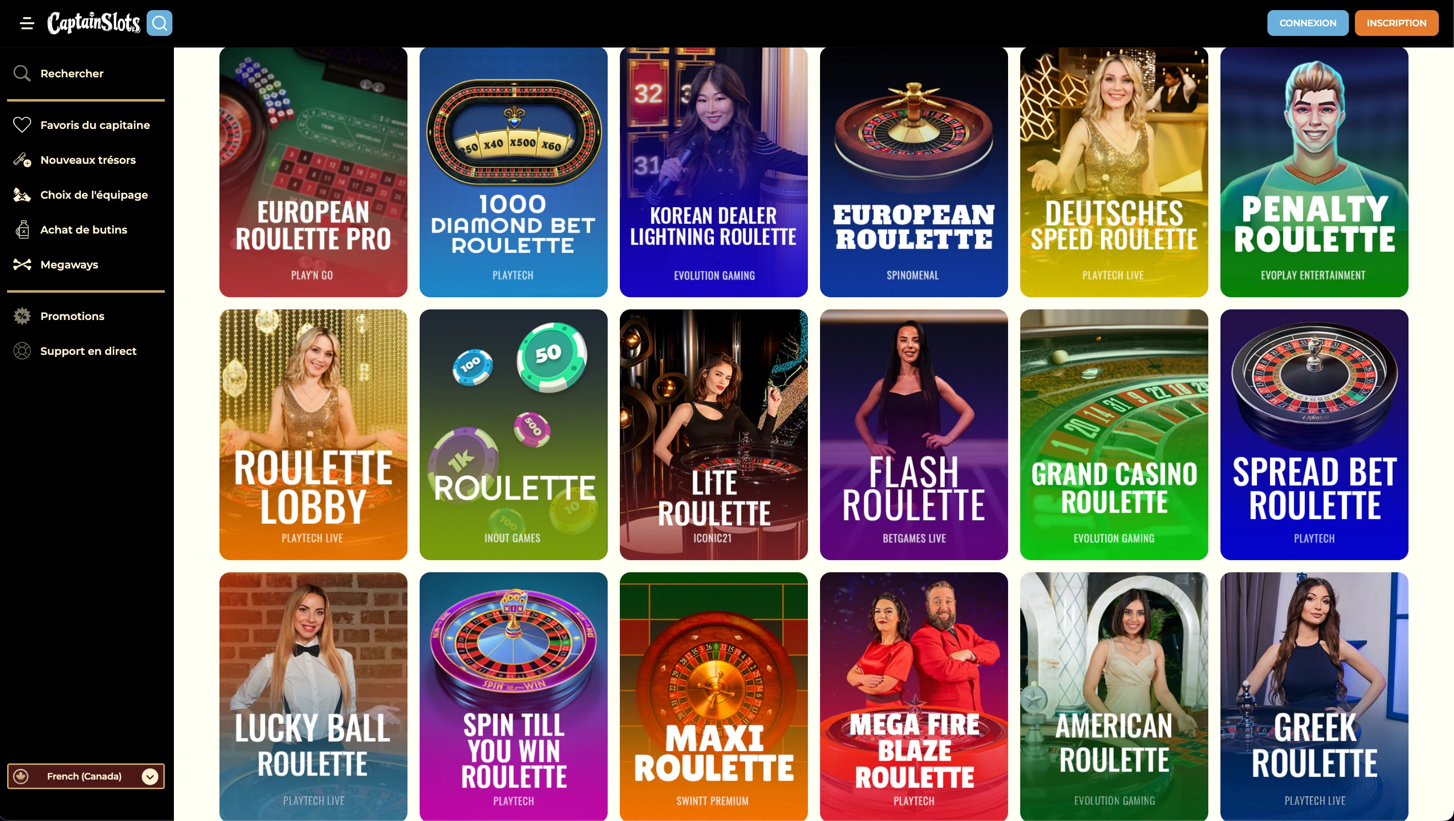 jeux de table captain slots