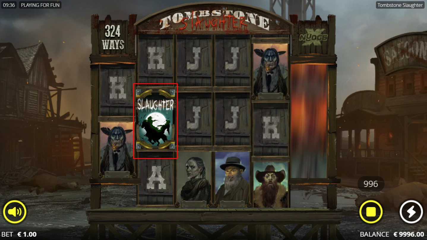 Tombstone Slaughter Feature Symbols