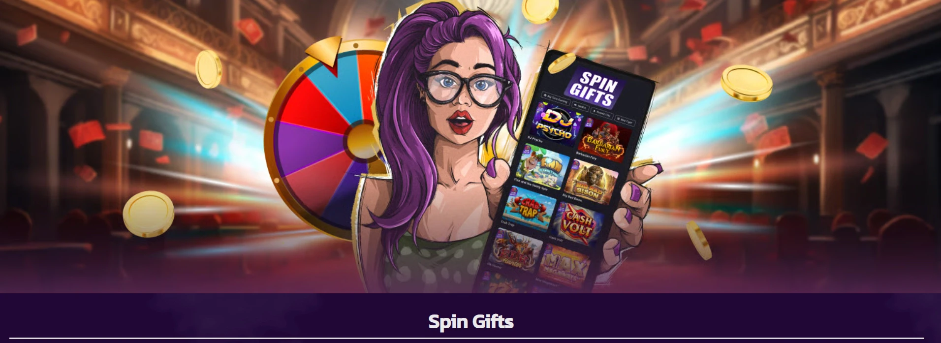 La promotion Spin Gifts