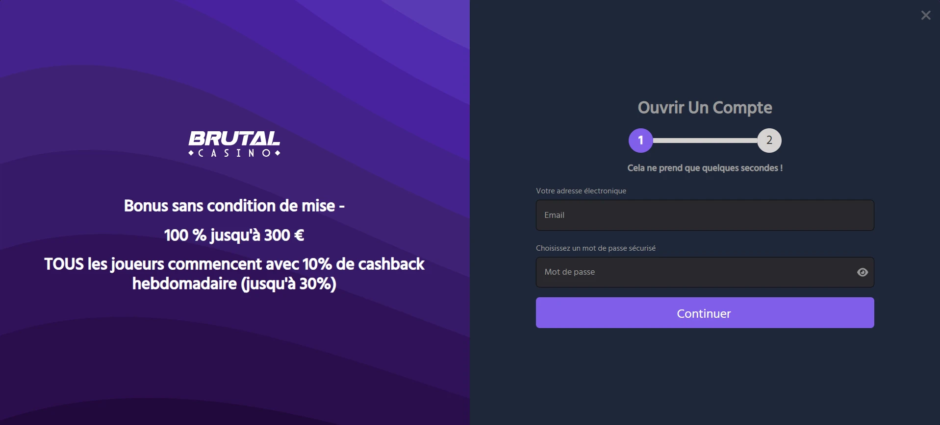 Identifiants de connexion