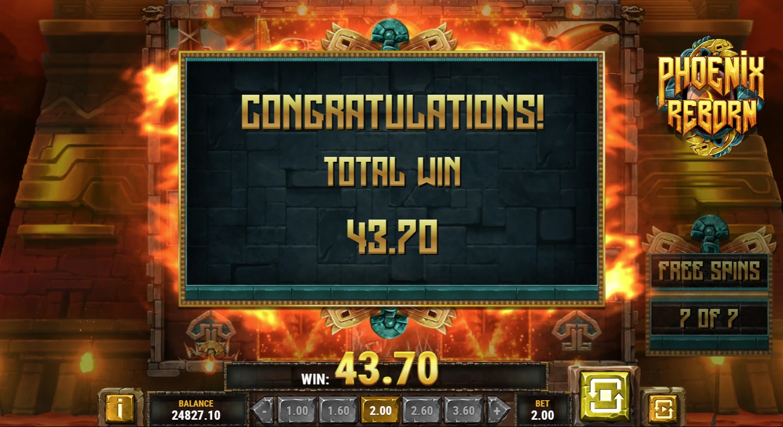 Phoenix Reborn Free Spins
