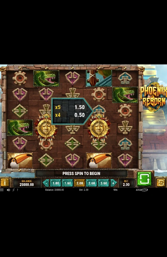 Phoenix Reborn Mobile View
