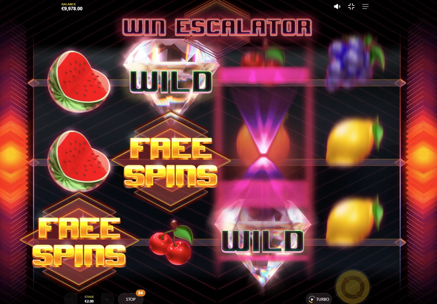 Win Escalator Feature Symbols