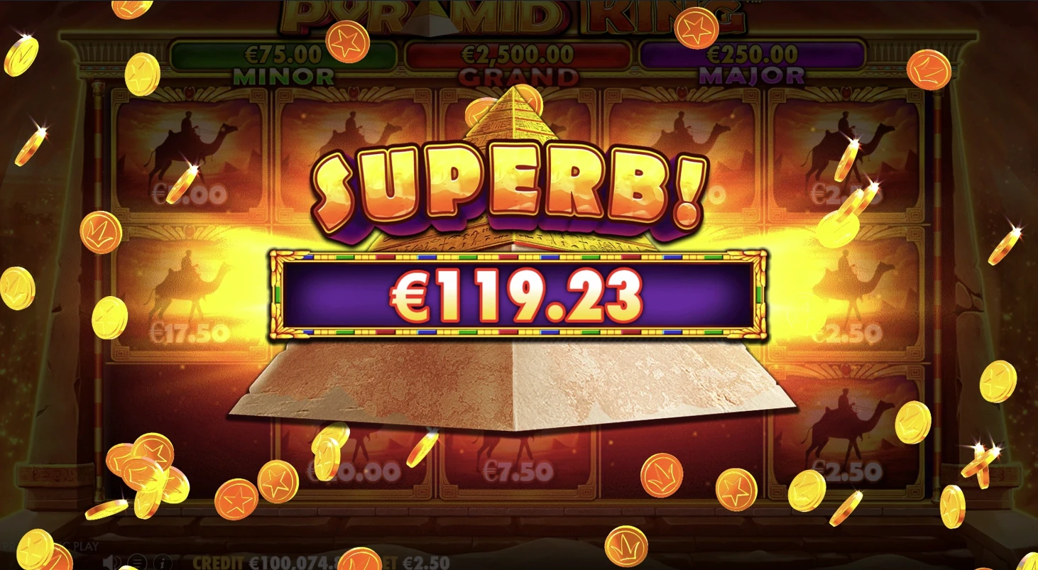 Pyramid King Big Win