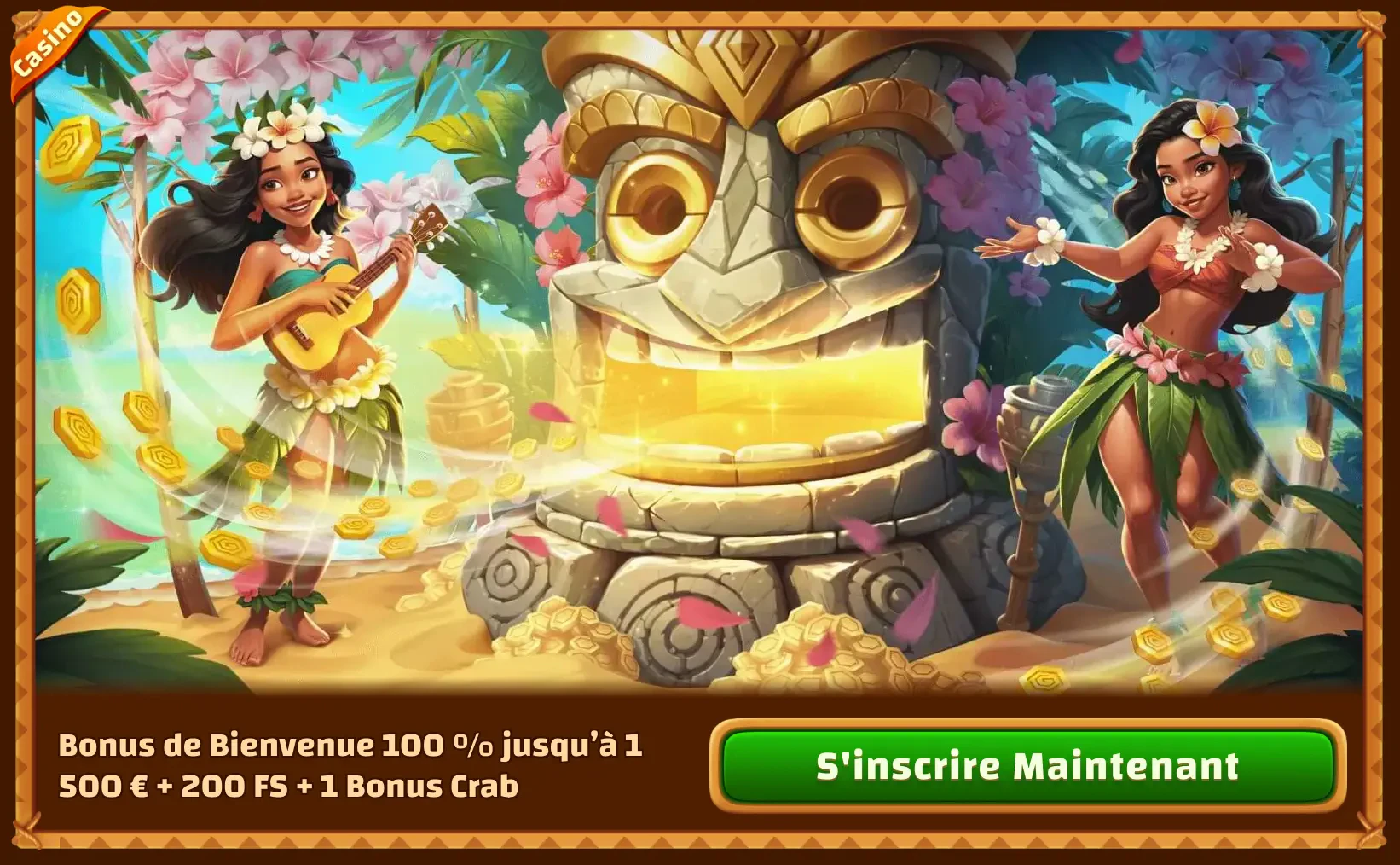 tiki casino bonus de bienvenue
