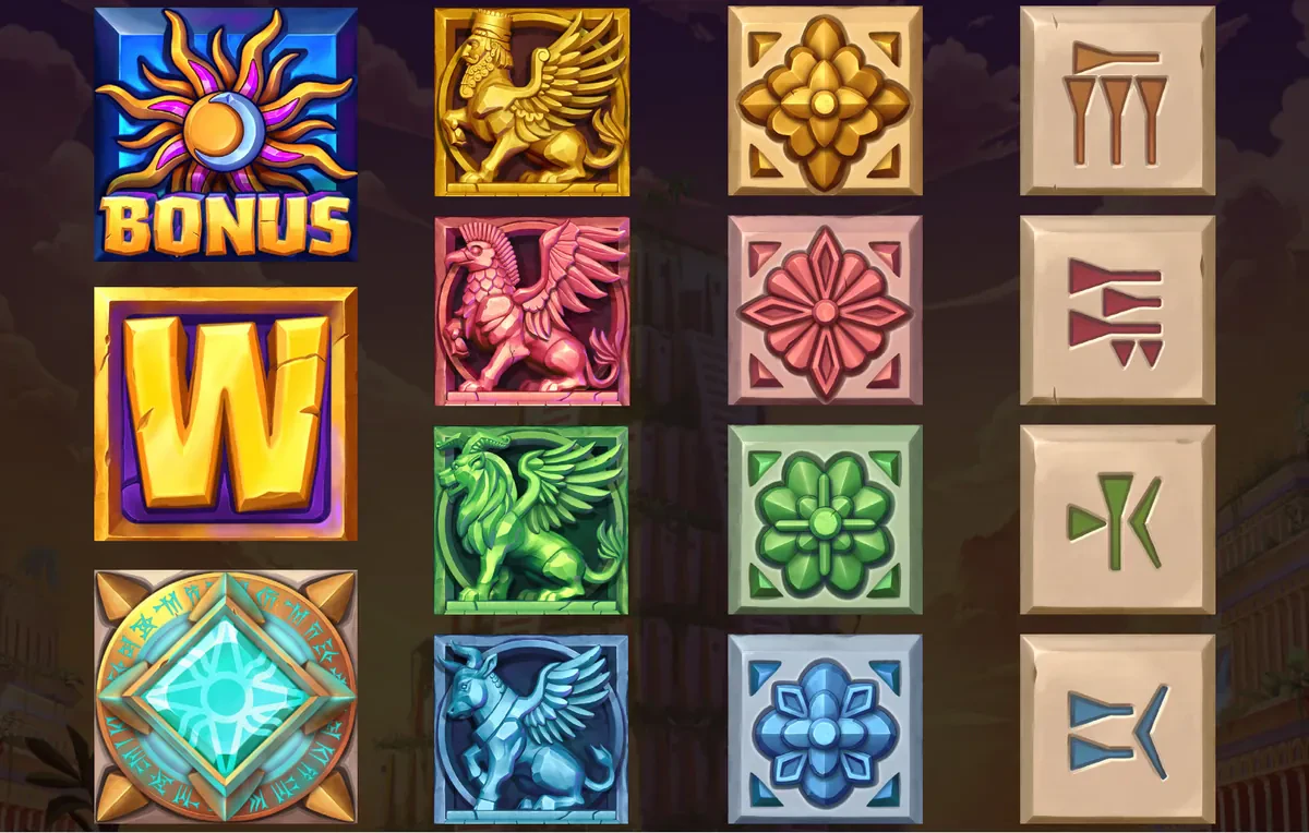 symboles sur conquer babylon