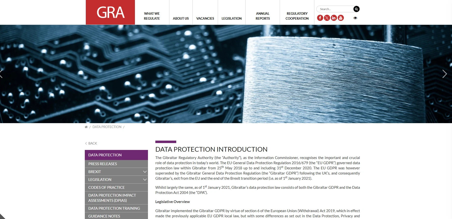 Gibraltar Regulatory Authority
