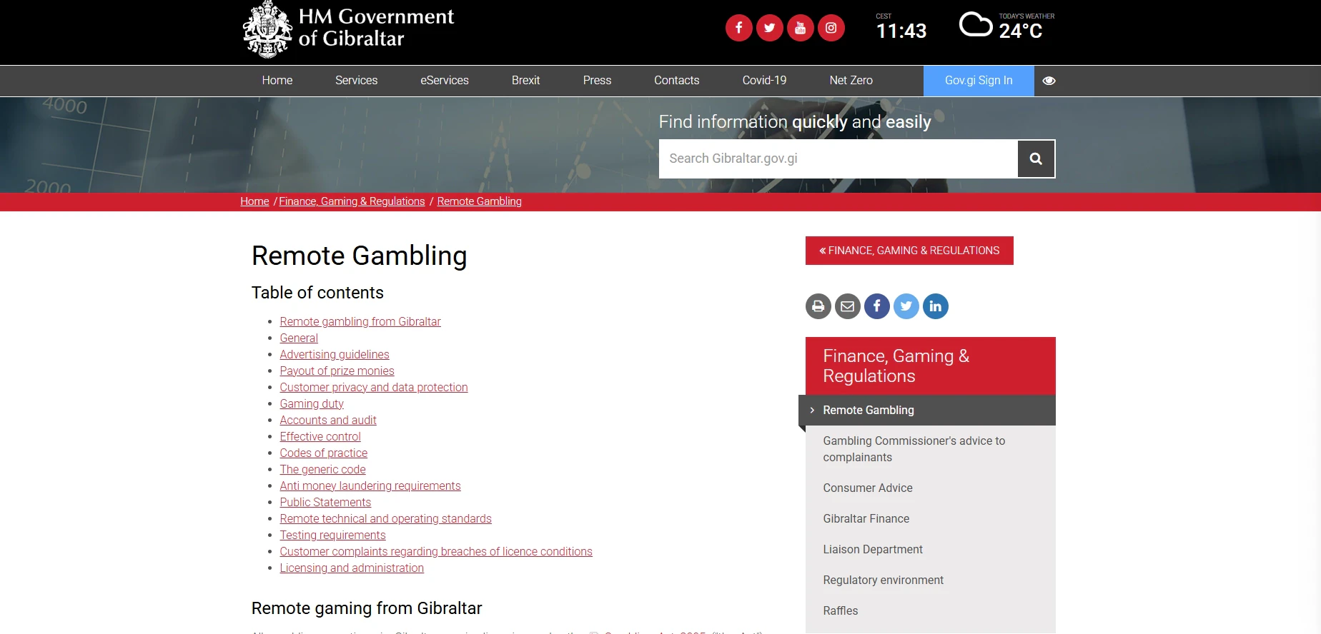 Gibraltar Regulatory Authority