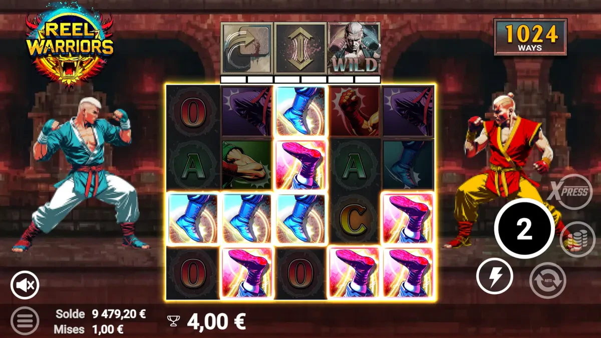 free spins sur reel warriors