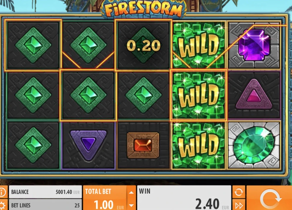 Firestorm Wild Symbols