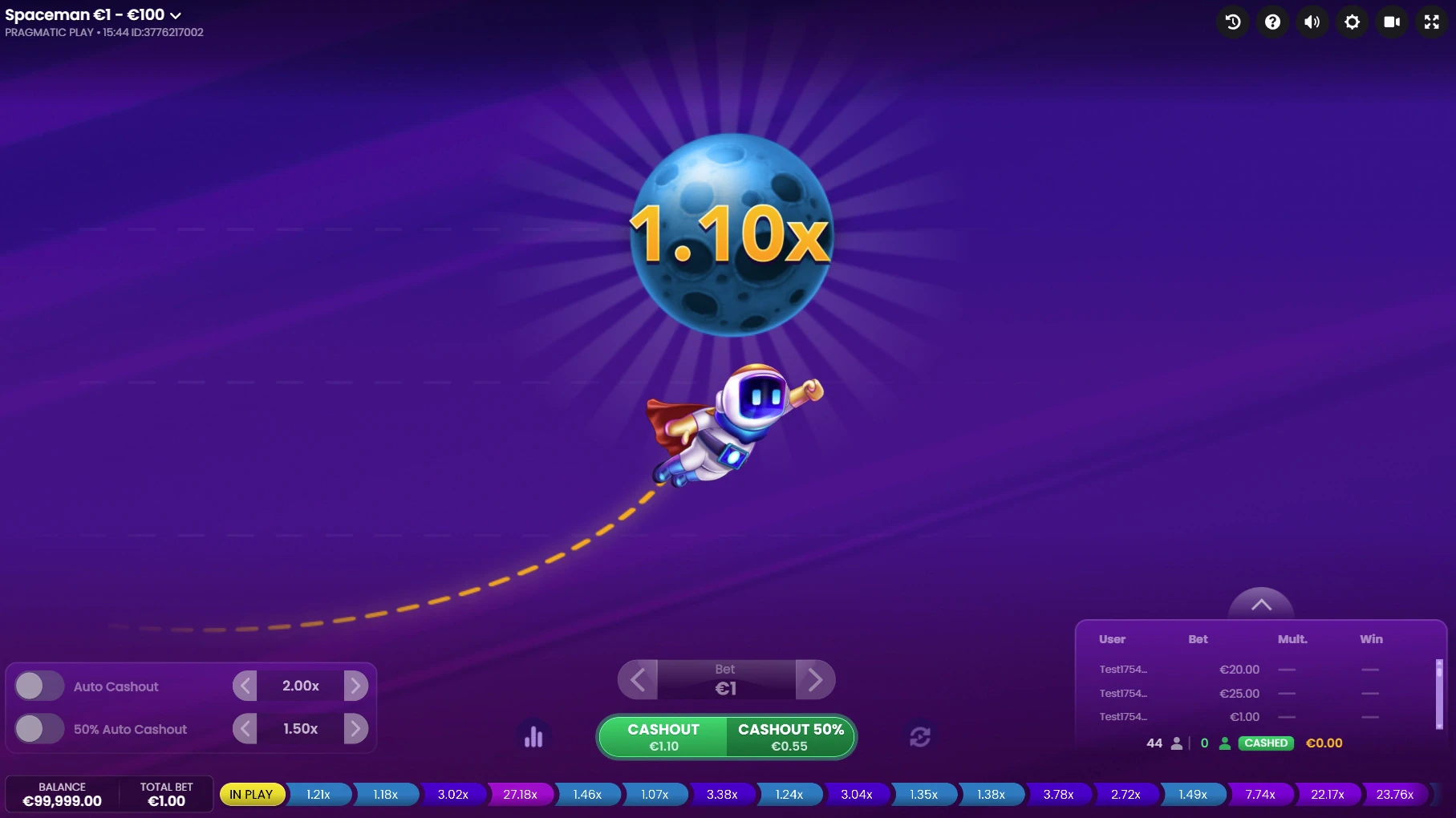 Spaceman by Pragmatic Play