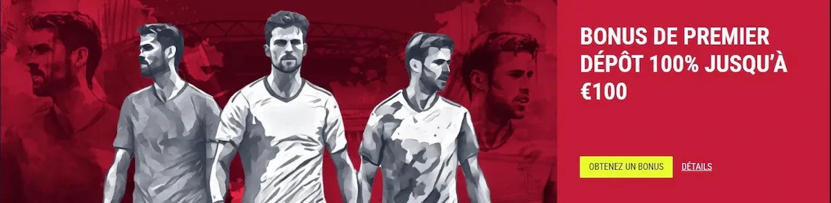 Bonus premier dépôt sportbook
