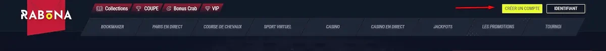 Inscription Rabona Casino