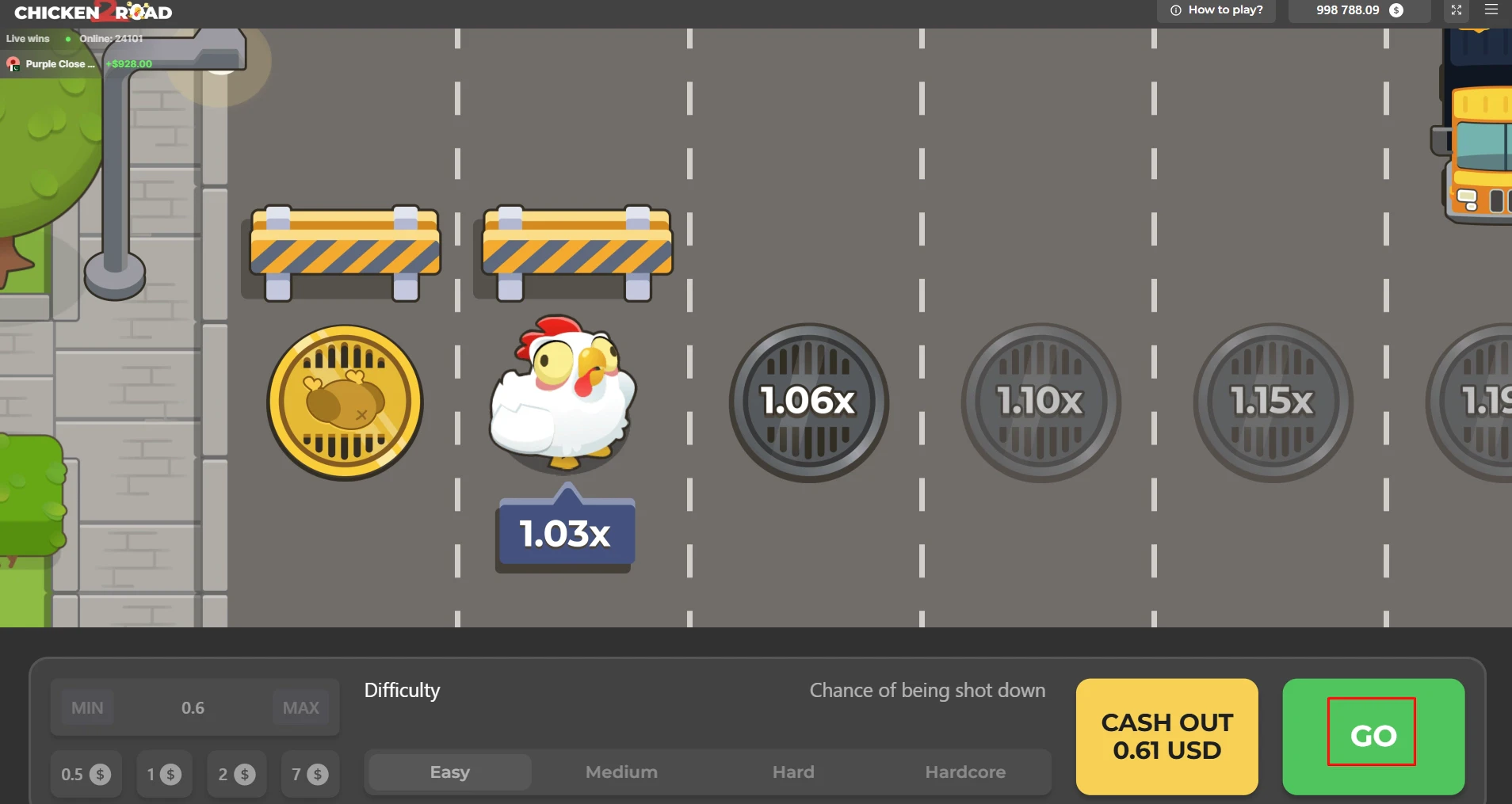 Chicken Road 2 Demo Mode