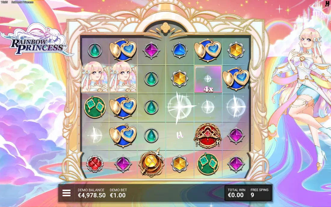 rainbow princess tiara treasure