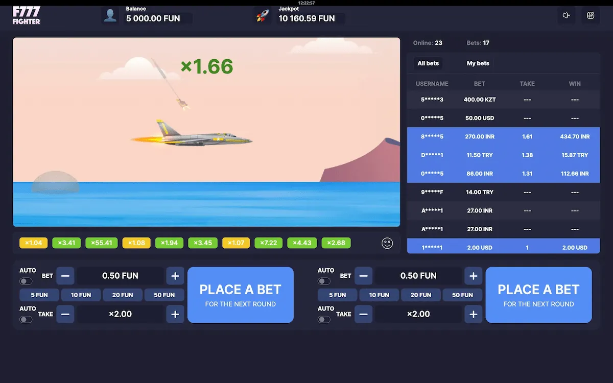 F777 Fighter OnlyPlay