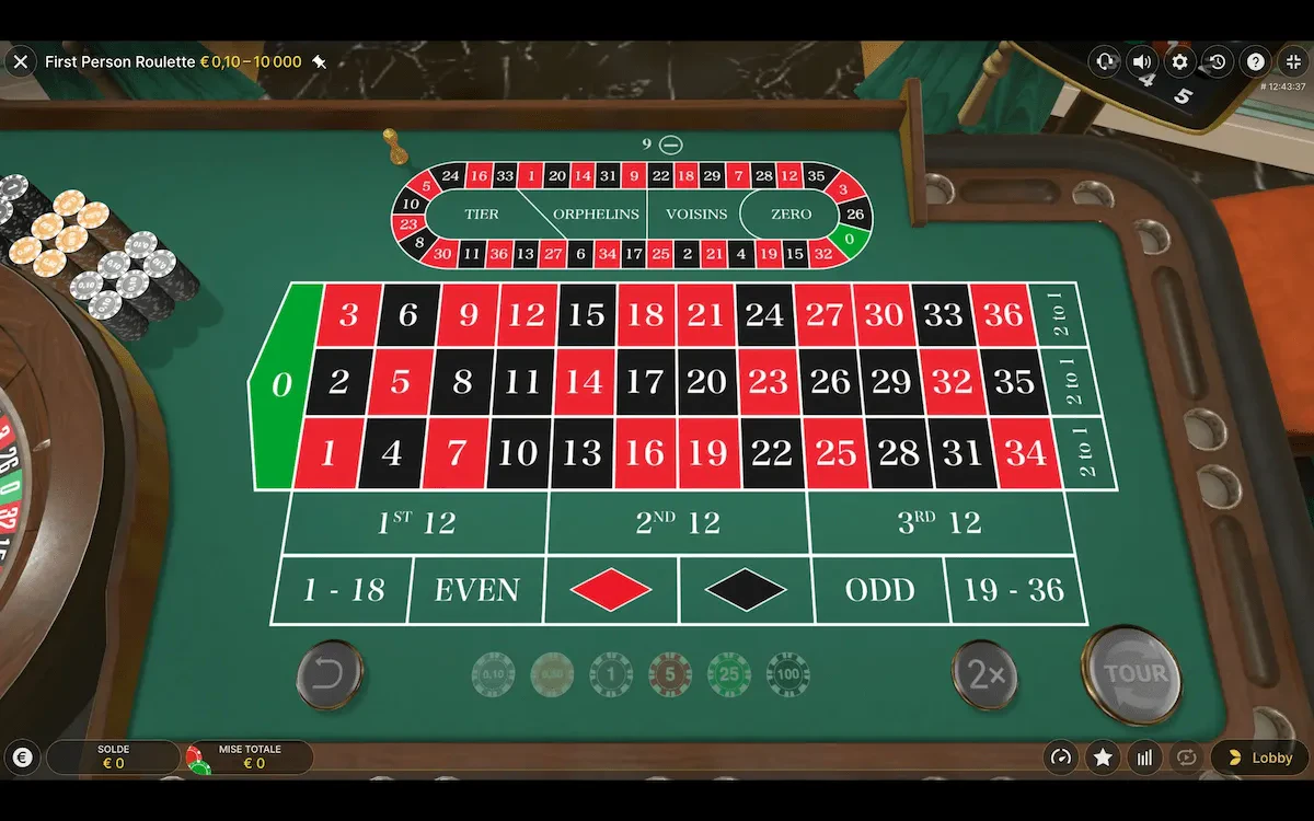 First Person Roulette