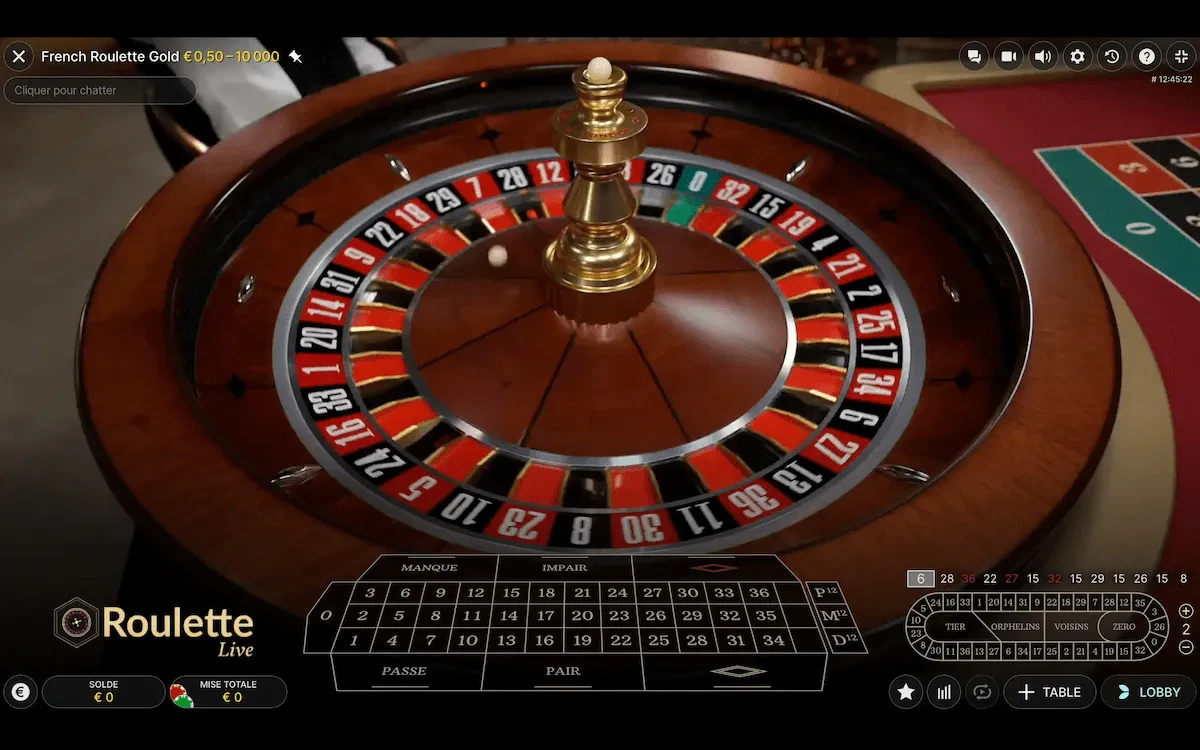roulette française