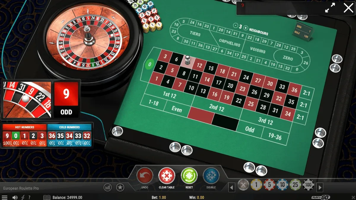 roulette play'n go