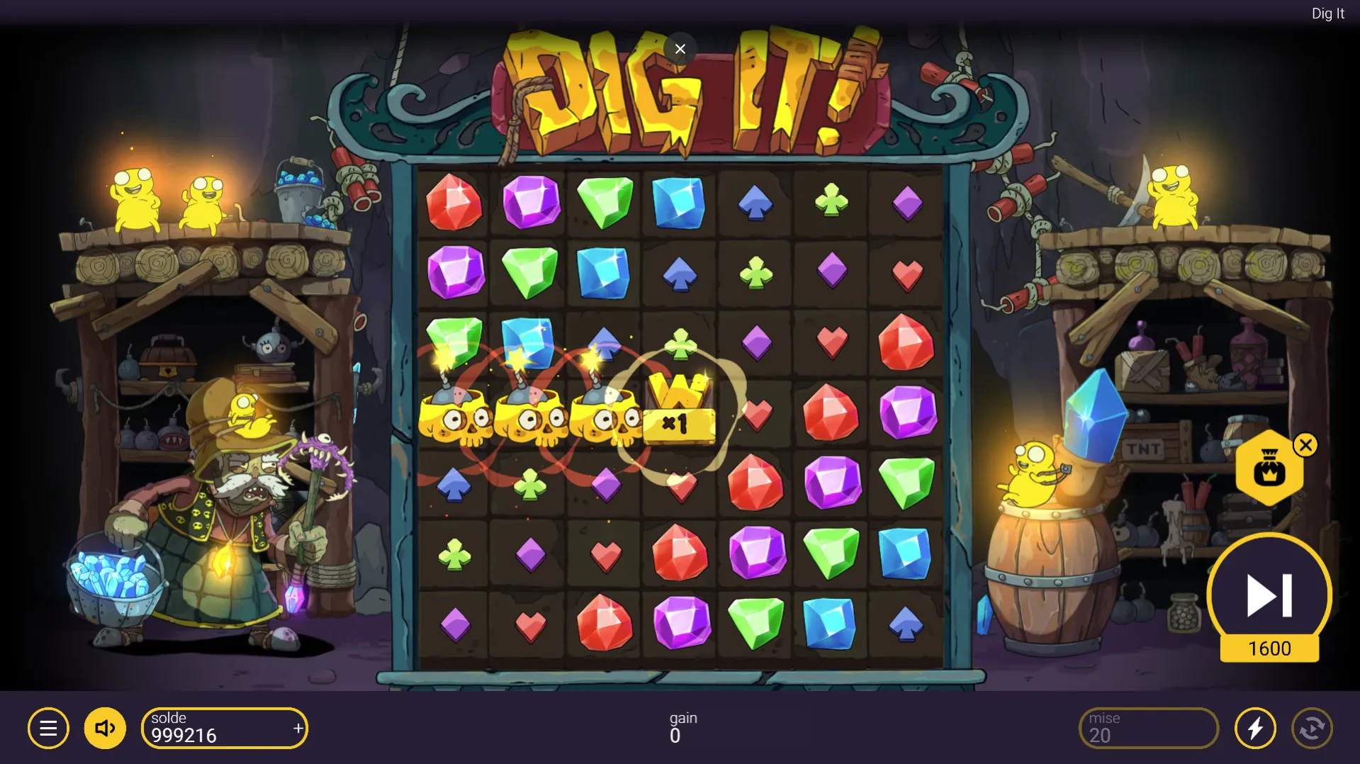 3 scatters pour déclencher les free spins