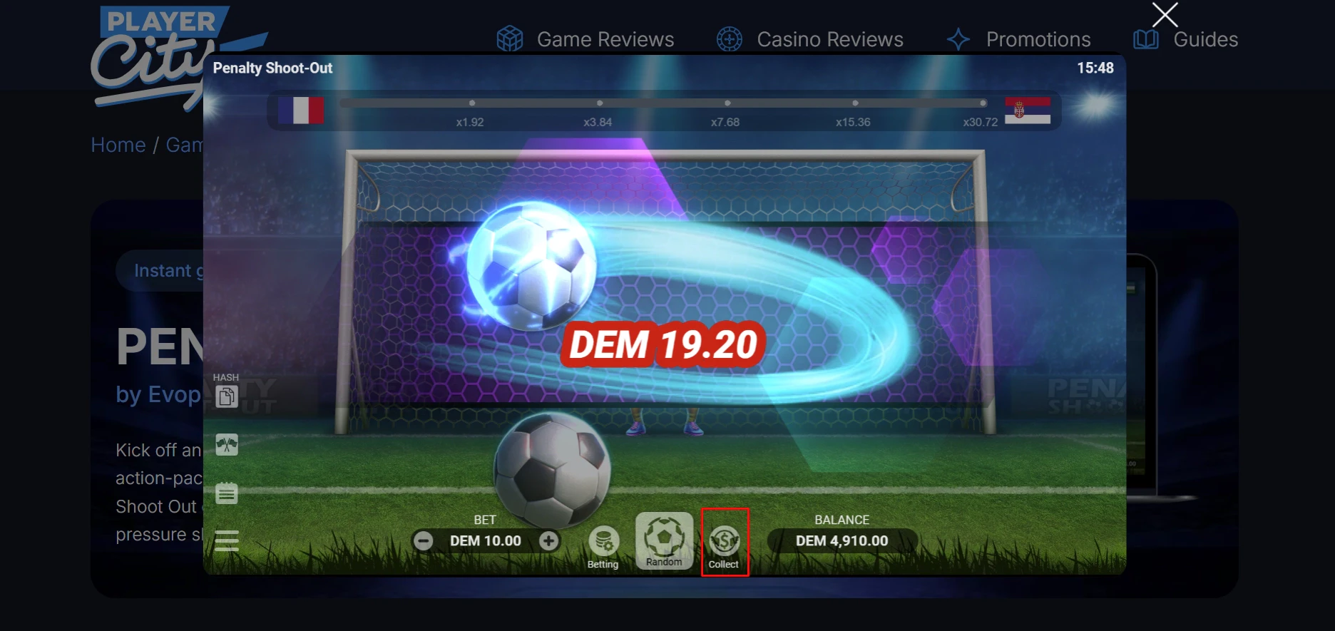 Penalty Shoot-Out Goal