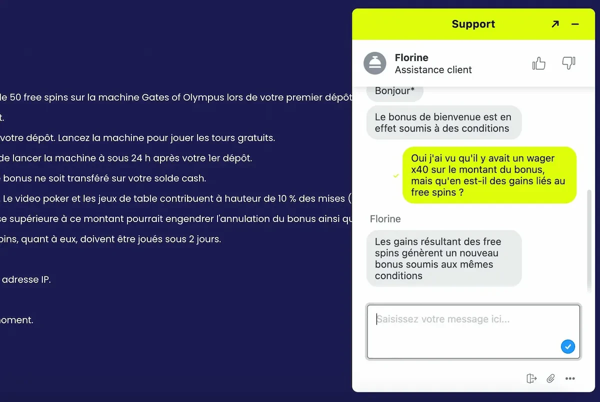 CasinoTogether live chat
