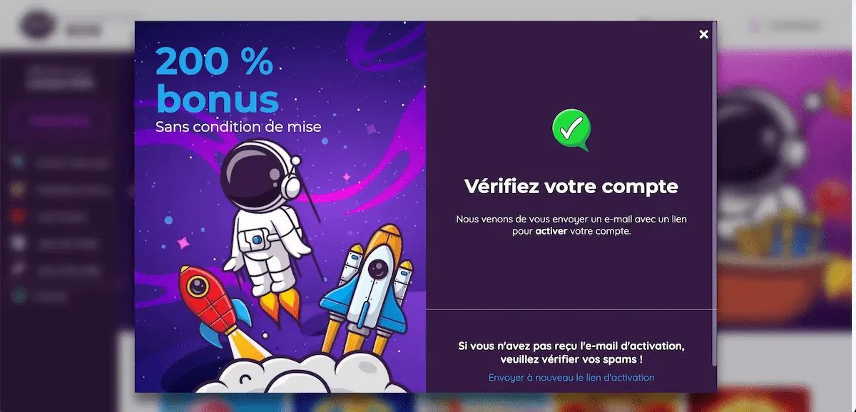 vérification compte jackpot bob