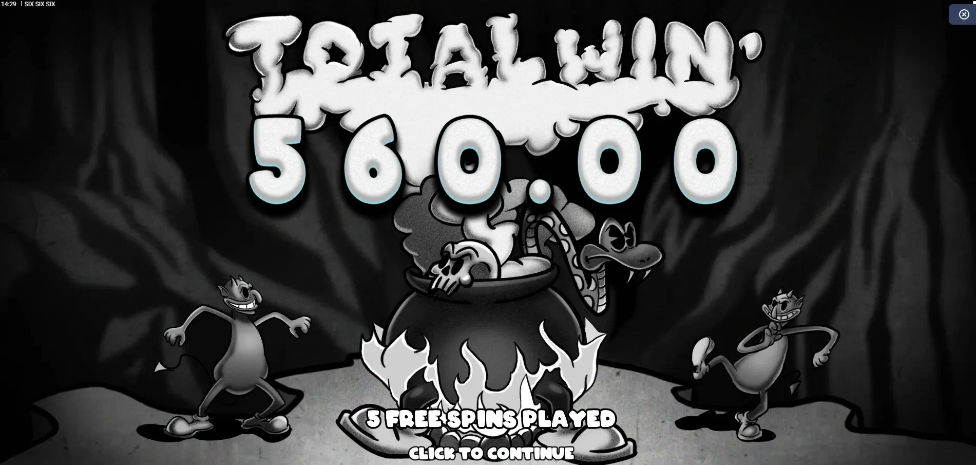 SixSixSix Big Payout