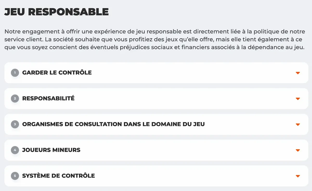 betriot jeu responsable