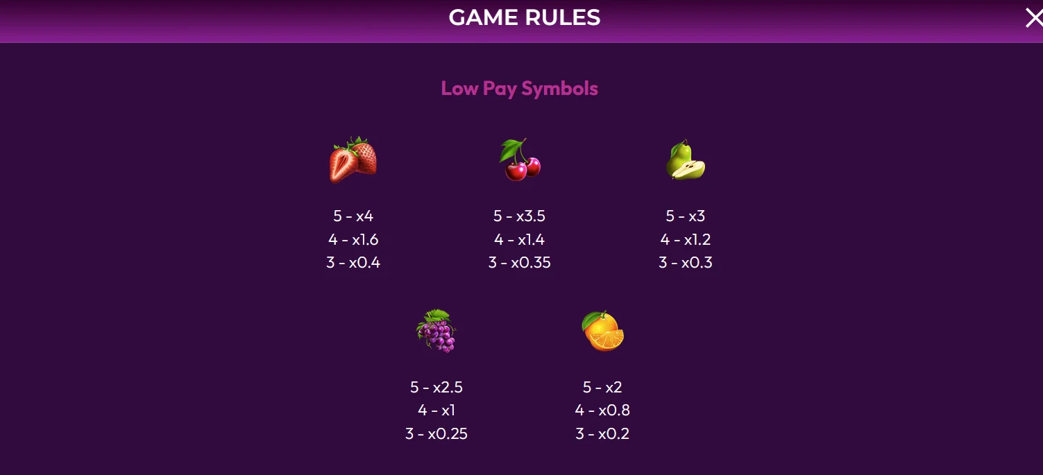 Clover 777 Low Pay Symbols
