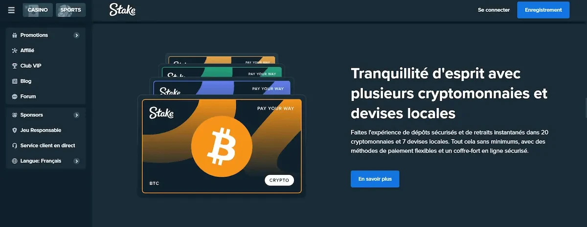 stake casino accepte dogecoin