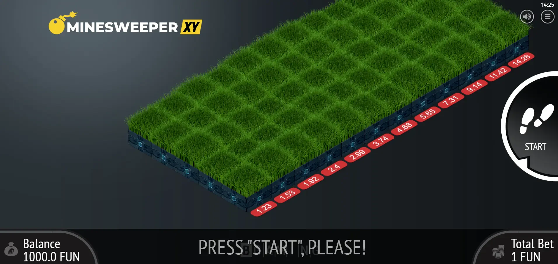 Minesweeper XY - BGaming