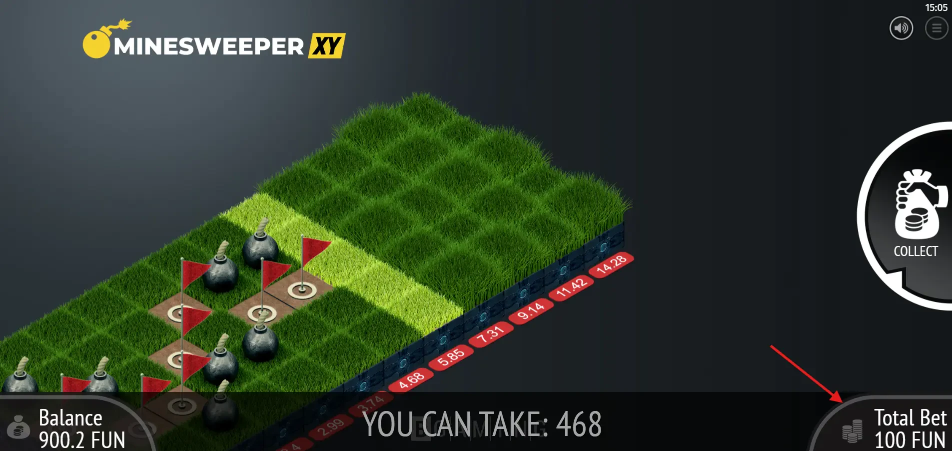 Minesweeper XY - Large Bet