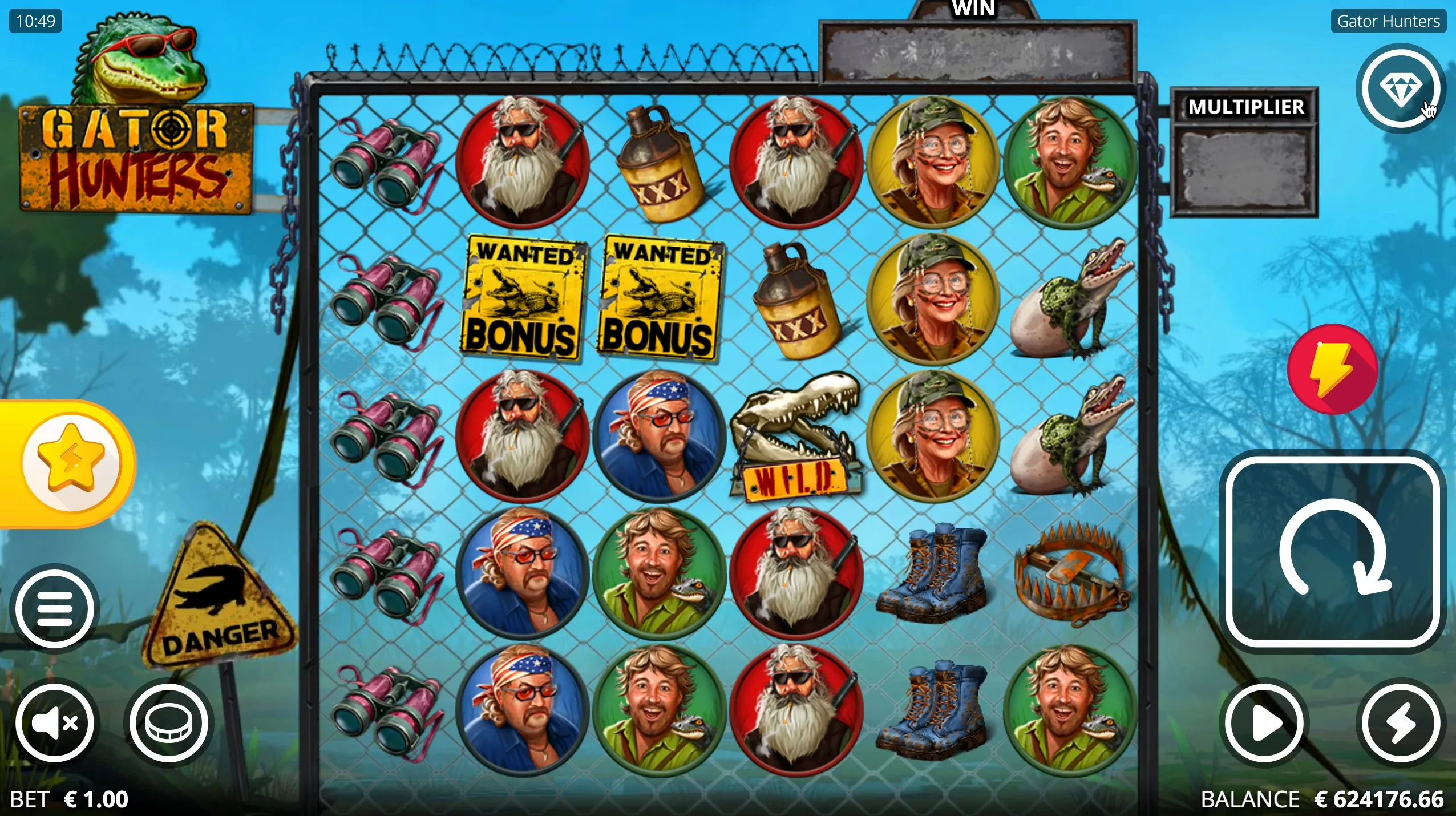 wild symbol base game