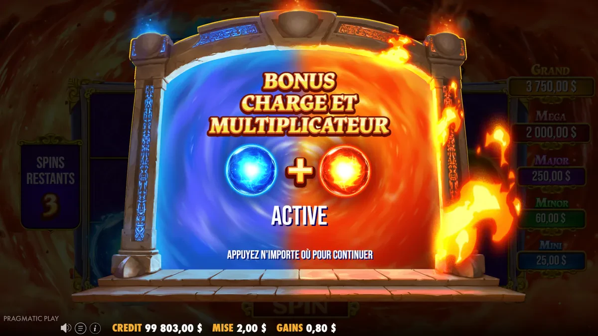 double bonus sur spellmaster