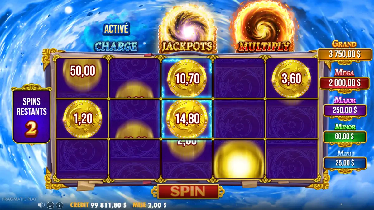 fonction charge sur spellmaster