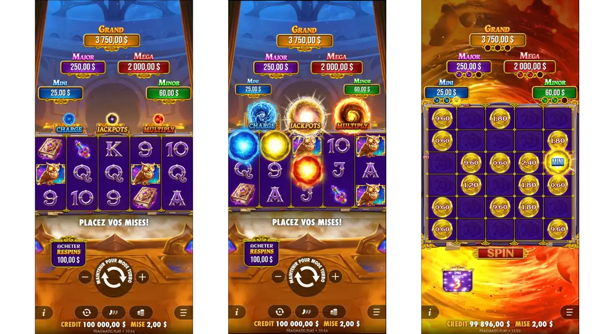spellmaster sur mobile