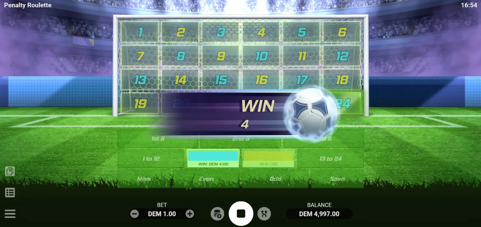Penalty Roulette - Evoplay