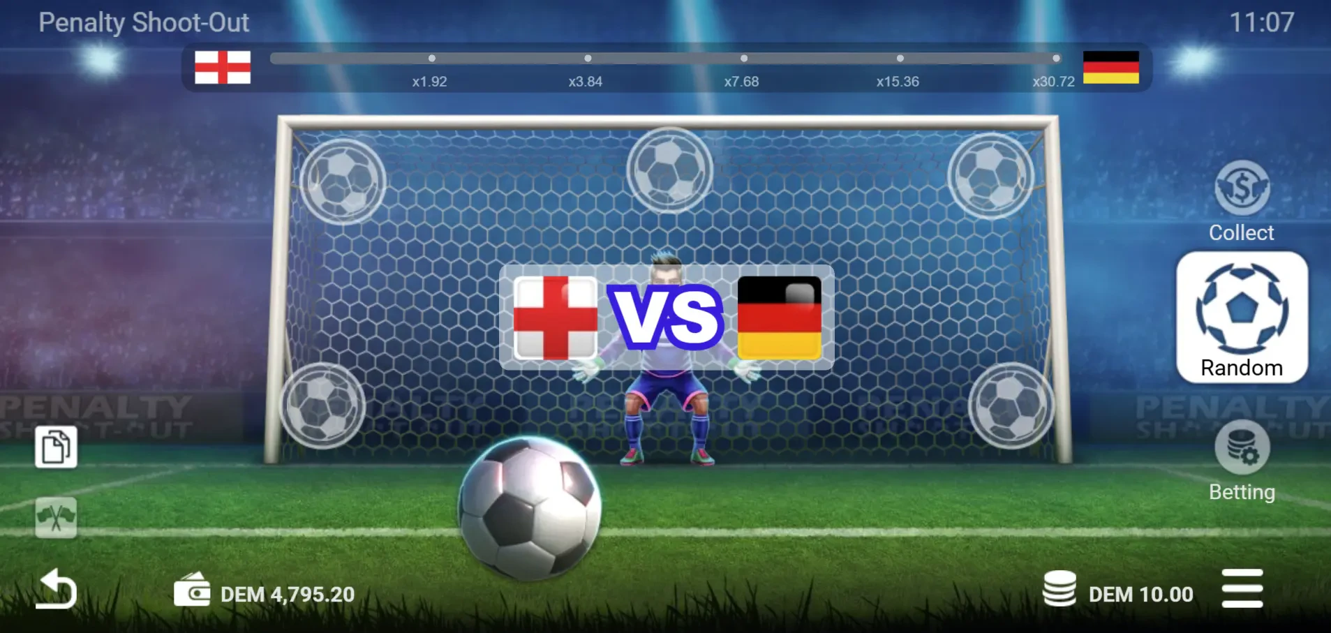 Penalty Shootout - Evoplay