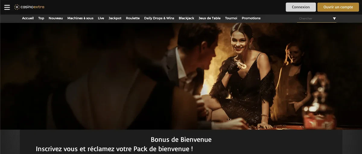 bonus de bienvenue casino extra