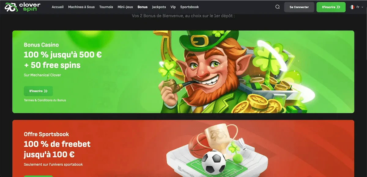 keno cloverspin bonus