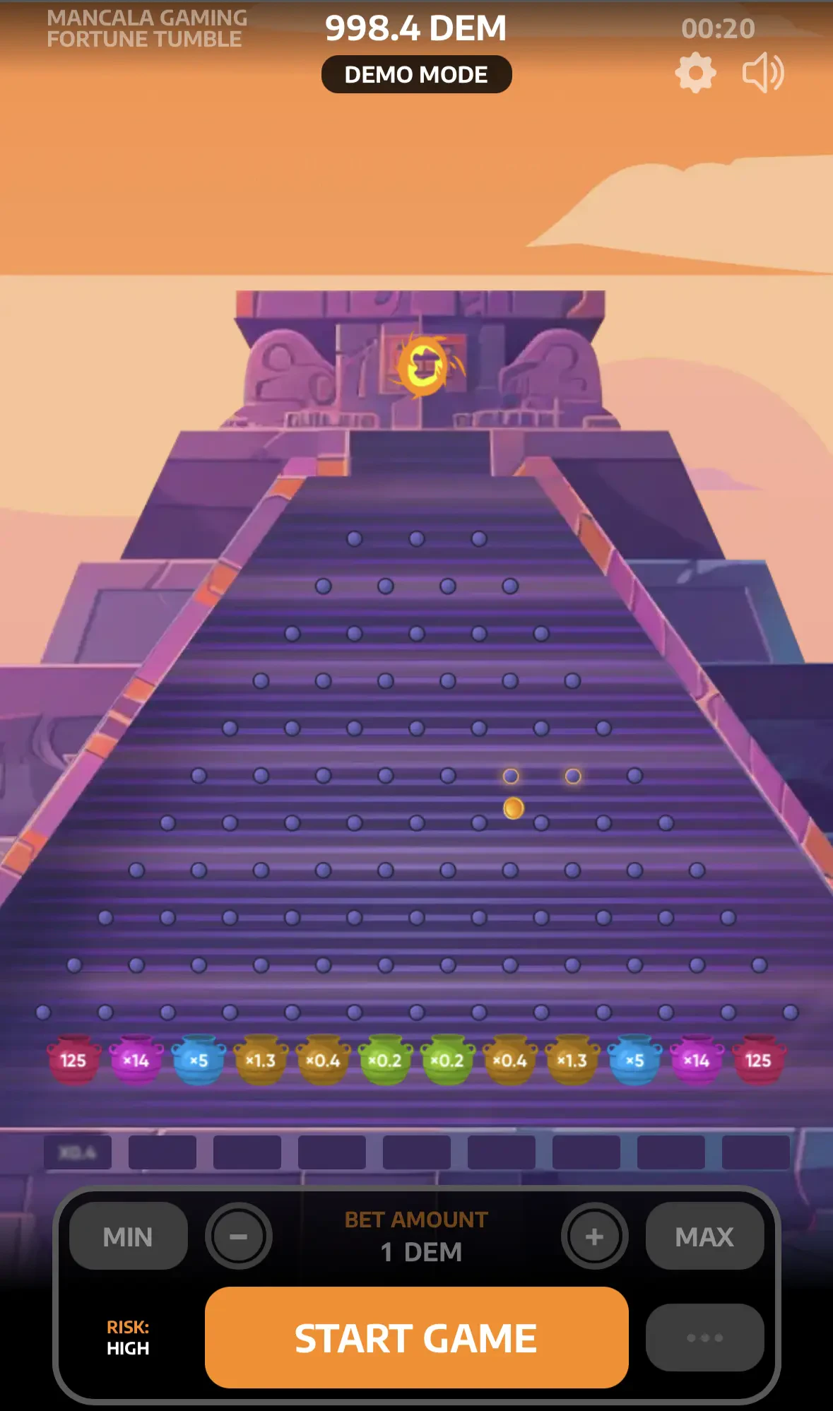 Fortune Tumble - Mobile Version